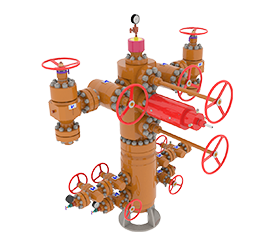 Integral wellhead device